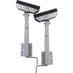 vidaXL Boat Trailer Solid Bar Bow Support 63-88cm Set of 2