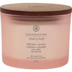 Chesapeake Bay Candle Scented with wooden lid Rose Water Duftlys