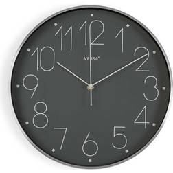 Versa Alumin Gray Wall Clock 25.8cm