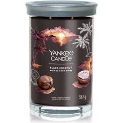 Yankee Candle Signature Black Coconut Tumble.. Duftlys 104g