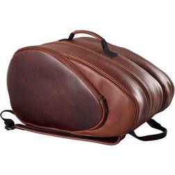 Wilson Leather Padel Bag Brown