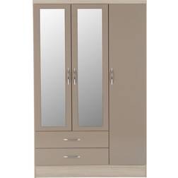 SECONIQUE Nevada Oak Wardrobe 116x182.5cm