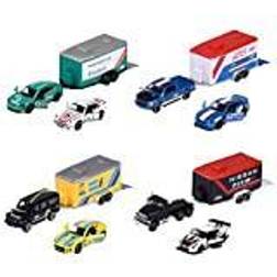 Majorette Car Trailer Assortment, 4-sort. Spielzeugauto