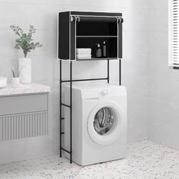 vidaXL Hylla För Tvättmaskin Med 2 Hyllplan 71 x 29,5 x 170,5 cm Järn