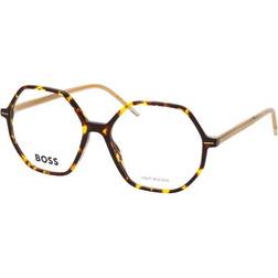 HUGO BOSS 1528 HJV, including lenses, SQUARE Glasses, FEMALE