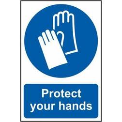 Scan Self-Adhesive PVC 200 Protect Your Hands