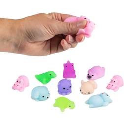 TOBAR Mini Squishy Dyr 18-pak