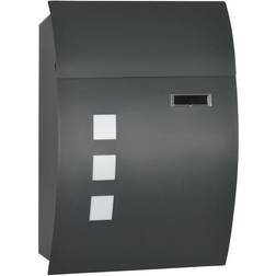 Homcom Wall Mounted Letter Post
