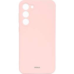 Onsala Phone Case Silicone Chalk Pink Samsung S23+ 5G