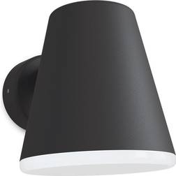 Belid Vägglampa Mist svartstruktur Väggarmatur