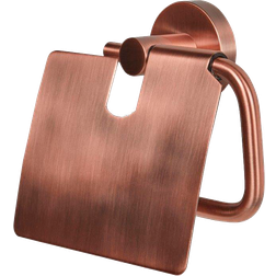 Blue Label Toiletrulleholder M/LÅG børstet kobber