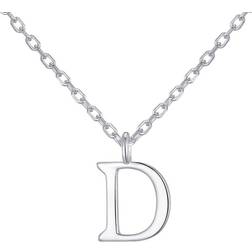 Sterling Silver Initial Necklace