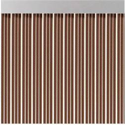 Rideau Porte Ruban S-350 Couleur Marron 90x210 cm M63569 Acudam