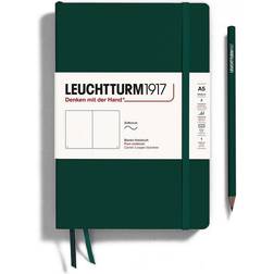 Leuchtturm1917 Notebook A5 Soft Cover Plain Forest Green