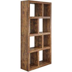 GFW Jakarta Mango Wood Gold Book Shelf 165cm