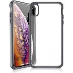 ItSkins Hybrid MKII Backcover für das iPhone Xs X Schwarz Transparent