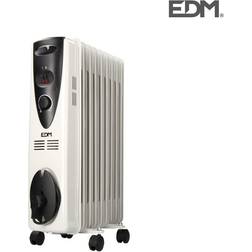 Edm 9-Chamber 2000W White Oil-Filled Radiator