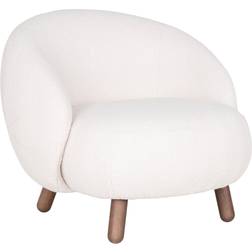 House Nordic Savona White Loungestol 68cm