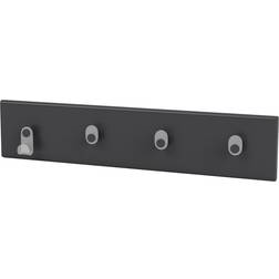 Montana Furniture Coat Racks 4 Ganchos Anthracite Perchero