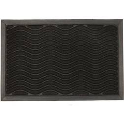 Nicola Spring Heavy Duty Door Mat Welcome Mats Black