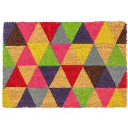 Nicola Spring 40cm Multicoloured Triangles Coir