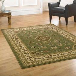 Flair Rugs Traditional Oriental Classic Quality Sherborne Green