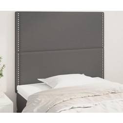 vidaXL Têtes Meubles de Chambre À Coucher Accessoires de Lit Simple 90x5x78/88 cm Similicuir Tête de lit