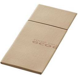 Duni BIO DUNILETTO SLIM Servietlomme 40x33 cm eco Brun 260 stk (201366)