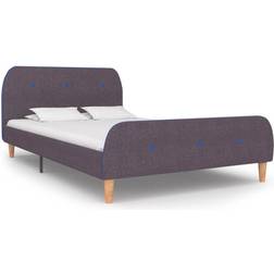 vidaXL Bed Frame Taupe Sängram