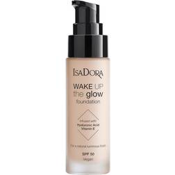 Isadora Wake Up The Glow Foundation SPF50 1C