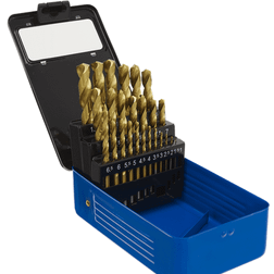 Sealey AK4725 25pc Titanium Coated Drill Bit Set Metric