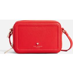 Ted Baker Stinah Heart Studded Small Camera Bag - Red