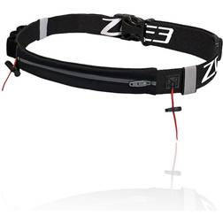 Zone3 Cinturón portadorsal Lycra Pouch Race Belt negro Black