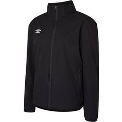 Umbro Childrens/kids Club Essential Bonded Jacket (black/white)