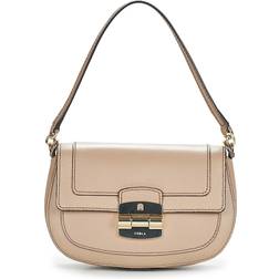 Furla CLUB 2 CROSSBODY 26 women's Shoulder Bag in Beige