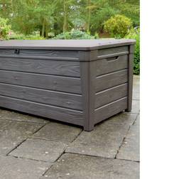 Keter Ambia Garden KISSENBOX Dunkelbraun