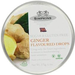 Simpkins Ginger Drops Sugar Free Gluten