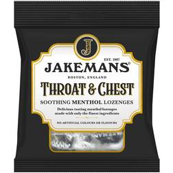 Jakemans Throat and Chest Soothing Menthol Lozenges 73g