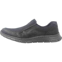 Rieker Sportliche Slipper schwarz