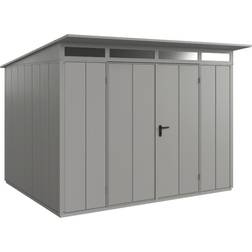 EcoStar Gerätehaus Elegant-P,Typ 3 312,7 graualuminium (Gebäudefläche )