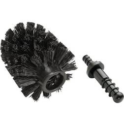 Wenko Brosse De Rechange Pour Ensemble WC Noir ø 7.5 cm