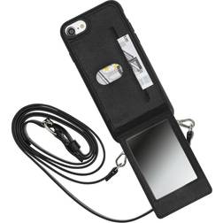 Hama Cross-Body-Cover Mirror für iPhone 6/6s/7/8 schwarz