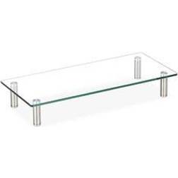 Relaxdays Supporto Monitor Alzatina per TV 56 x 24 cm