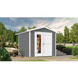 Weka Gartenhaus 224 A 21 mm, Design-Doppeltür (Gebäudefläche )