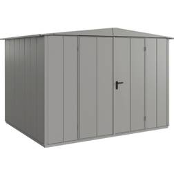 EcoStar Gerätehaus Elegant-S Typ 3 graualuminium 2 (Gebäudefläche )