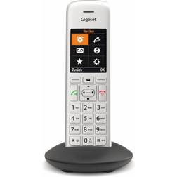 Gigaset CE575HX Schnurloses DECT-Mobilteil, Silber/Schwarz