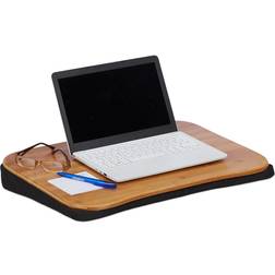 Relaxdays Bamboo Laptop Table 51 x 37 cm