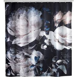 Wenko Rideau De Douche Polyester 180 x 200 cm Noir