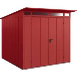 EcoStar Hörmann Redskabsskur m/2 Fløjet Dør Elegant Purpurrød (Areal )