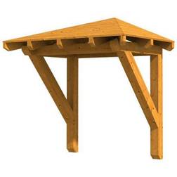 SKAN HOLZ HOLZ Vordach Wesel Typ